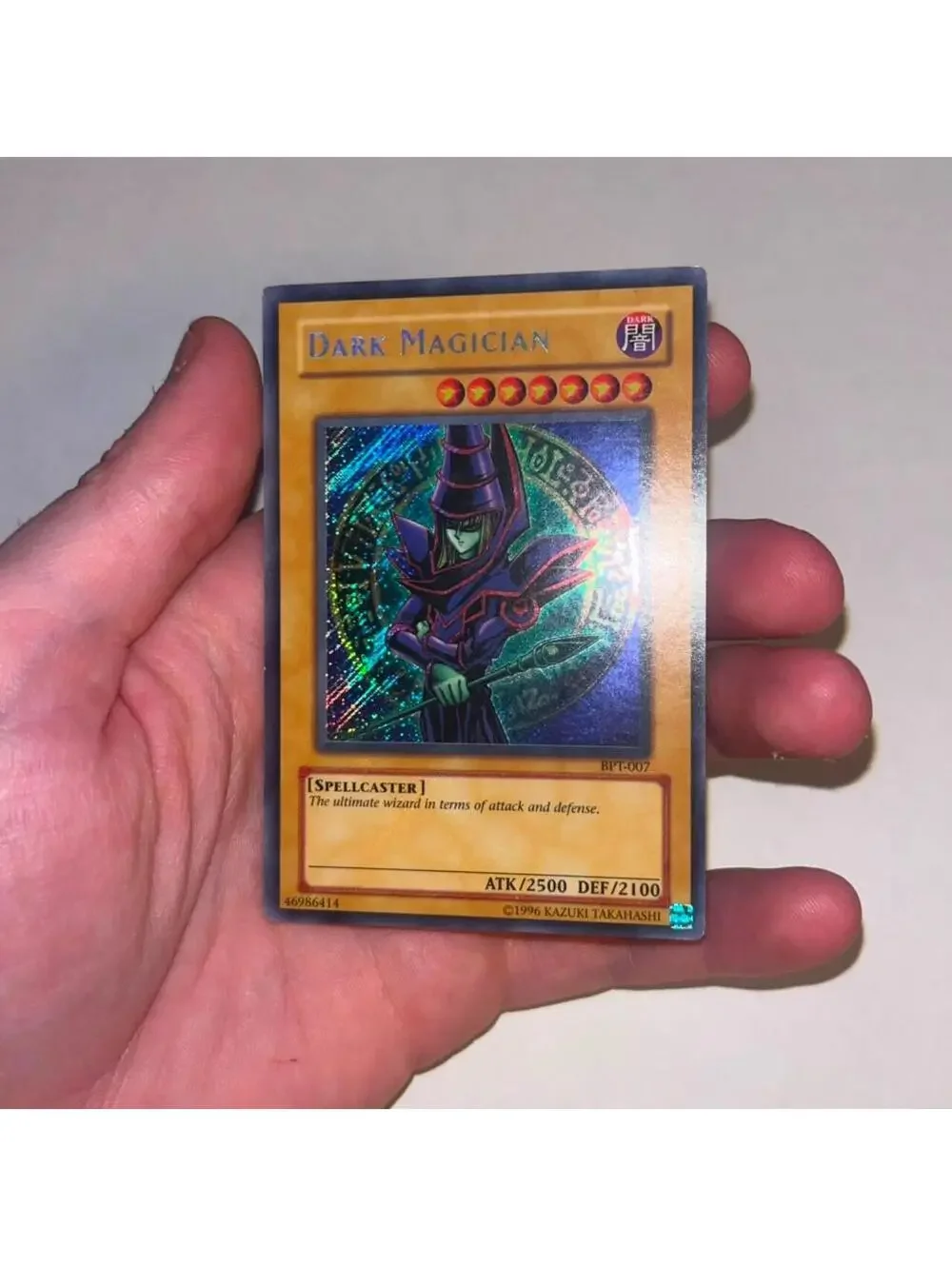 Dark Magician BPT007  Secret Rare Holo  Beginners Pack 2003  2500 ATK